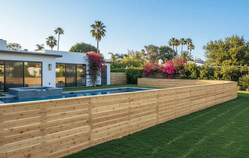 Santa Monica residential Fence Installation