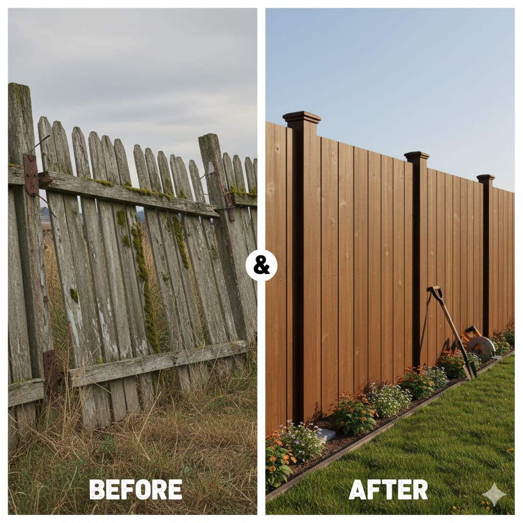 fence repair is enough and when fence replacement in Santa Monica